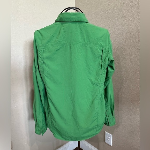 Men’s Columbia Green Omni-shade Fishing Shirt , EUC! - Picture 3 of 6